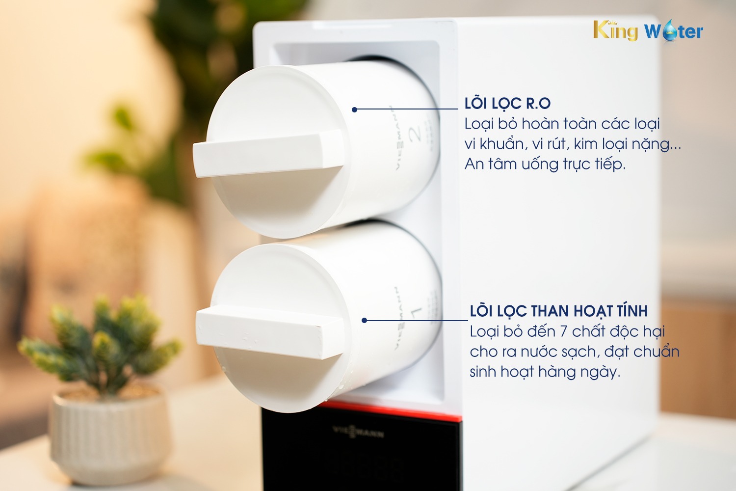 Lõi lọc than hoạt tính dạng nén kết hợp PP (Lõi lọc 1)