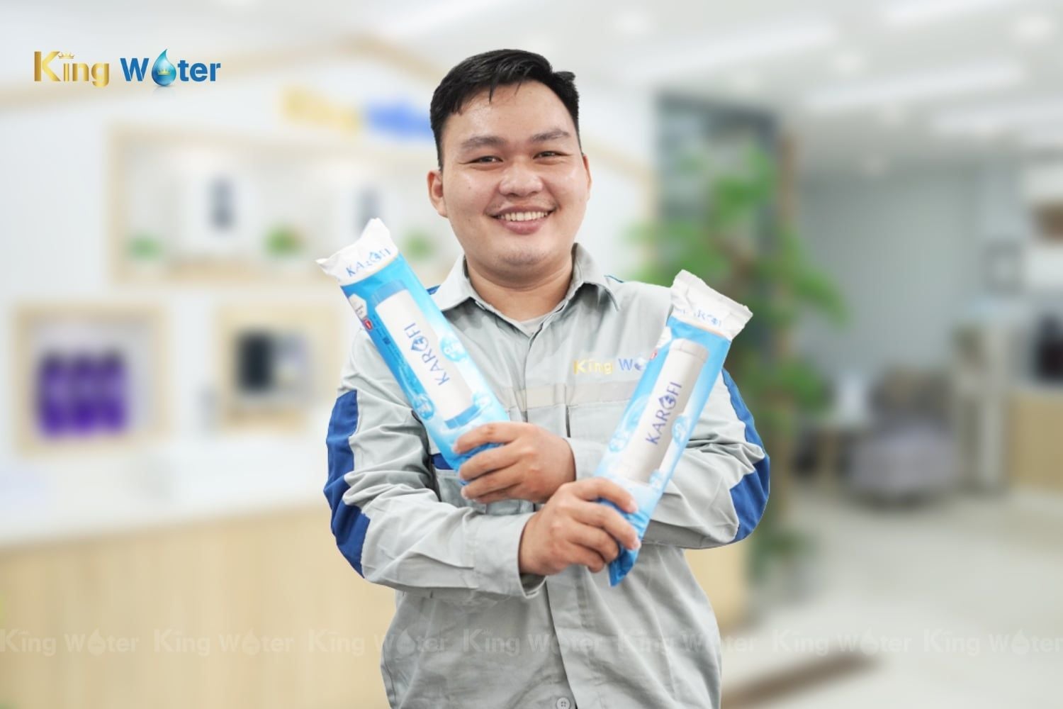 Thay lõi lọc Karofi tại KingWater chính hãng, giá tốt nhất thị trường