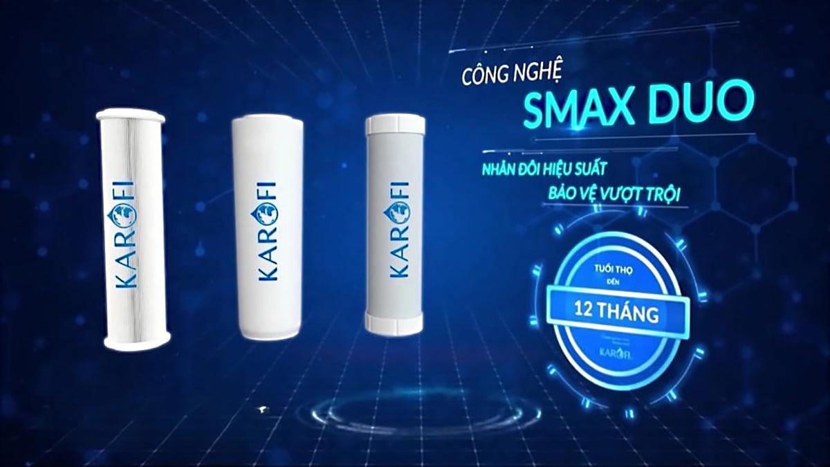 Công nghệ Smax Duo nhân đôi hiệu suất - bảo vệ vượt trội