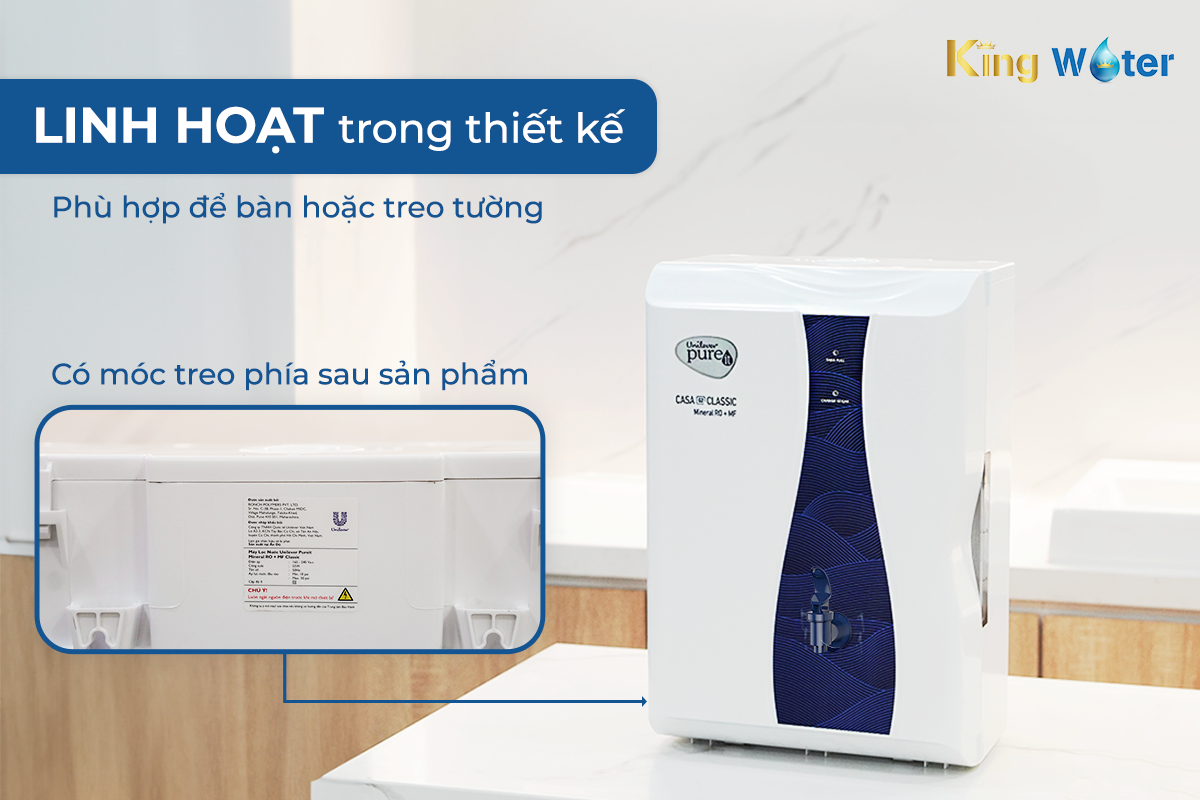 Linh hoạt trong thiết kế – Pureit Casa G2
