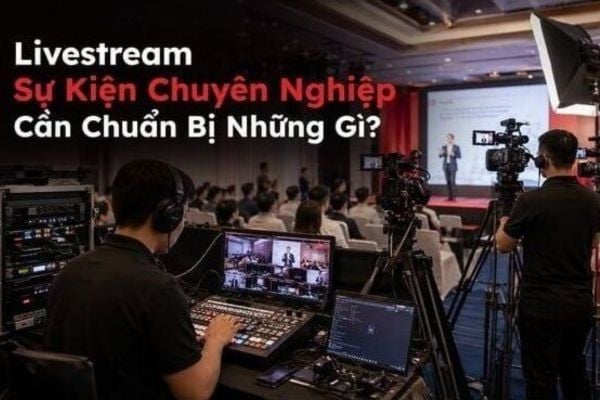 Livestream Sự Kiện Chuyên Nghiệp Cần Chuẩn Bị Những Gì?