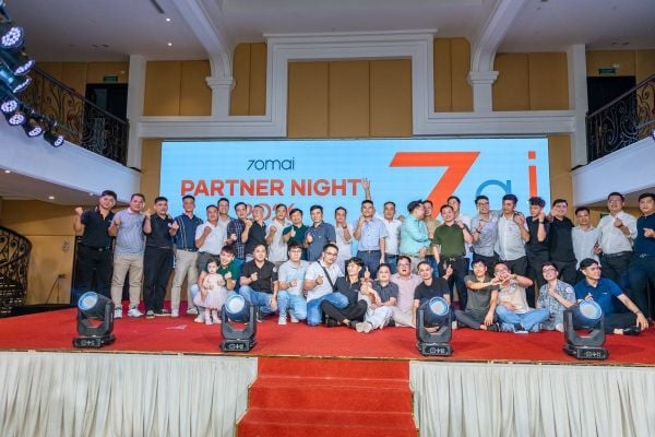 Ảnh tập thể tại 70mai Partner Night 2026