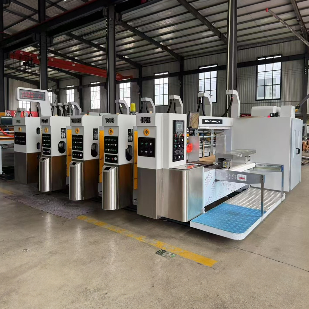 218 Type Lead Edge Feeding Flexo Printer Slotter Die Cutting Machine for Pizza Box – Precision Meets Performance