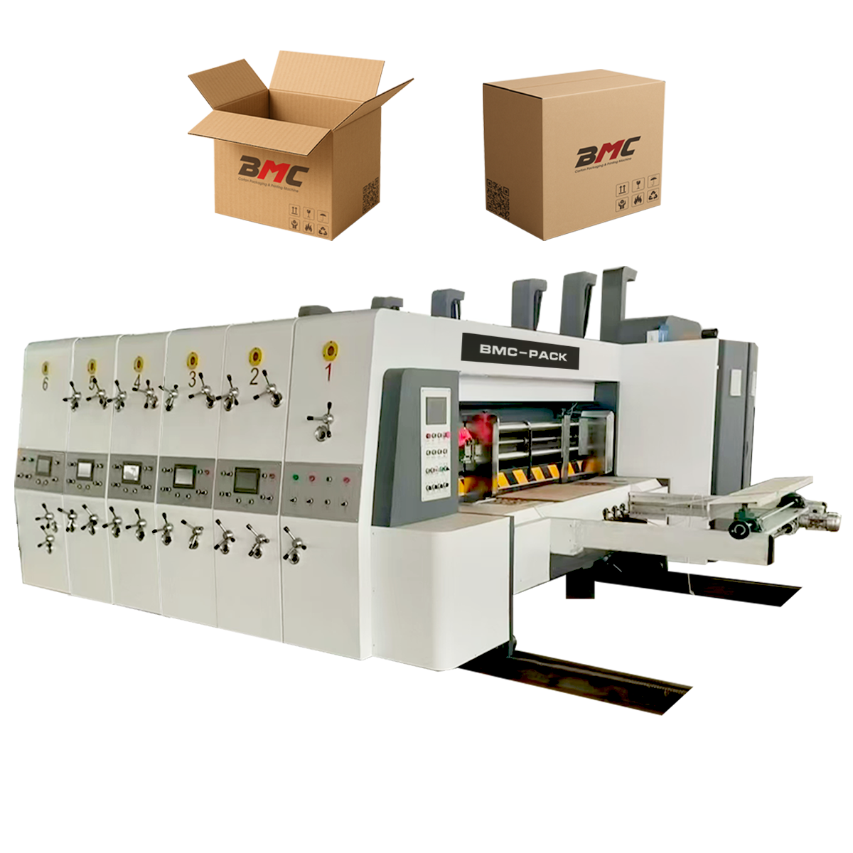 Overview of Lead Edge Flexo Printer Slotter Die Cutting Machine – Type II Model NDRT2-920FSDC/1228FSDC/1428FSDC