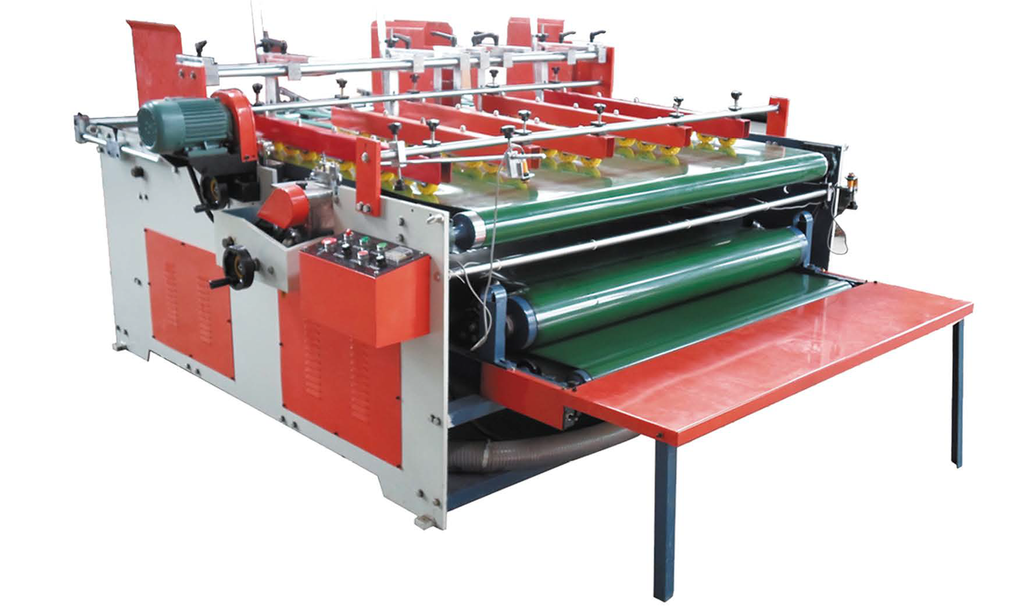 Semi-Automatic Pressure Folder Gluer – Model NDSA-1800FG