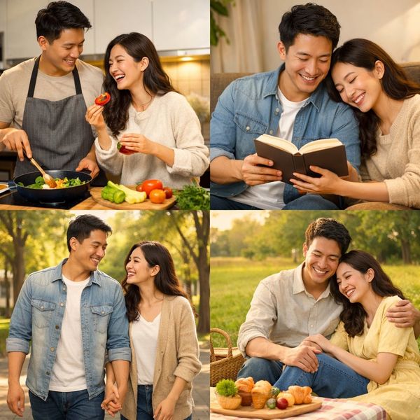 10 Hoạt Động Giúp Vợ Chồng Hiểu Nhau Hơn