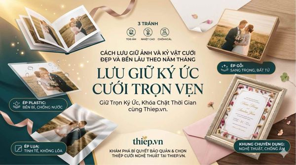 Cách Lưu Giữ Ảnh Và Kỷ Vật Cưới Đẹp Và Bền Lâu Theo Năm Tháng