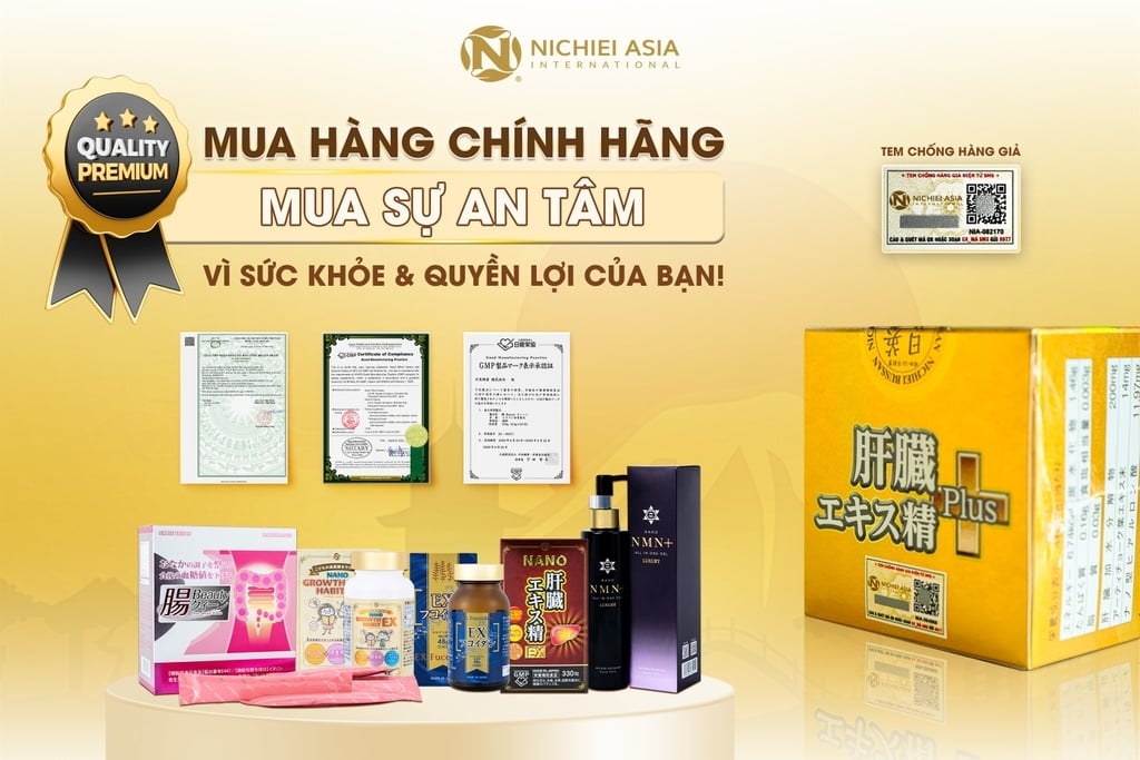 NHẬN BIẾT SẢN PHẨM NICHIEI ASIA CHÍNH HÃNG: VÌ SỨC KHỎE VÀ QUYỀN LỢI CỦA BẠN