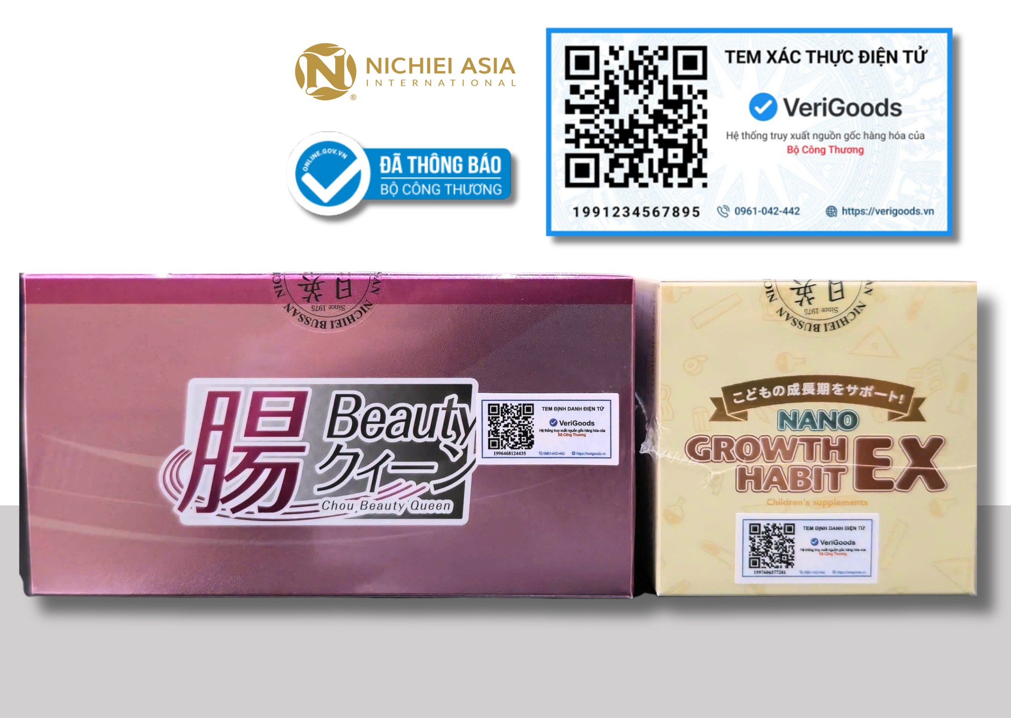 VERIGOODS Bộ công thương - Tiêu chuẩn kiểm chứng mà Nichiei Asia lựa chọn
