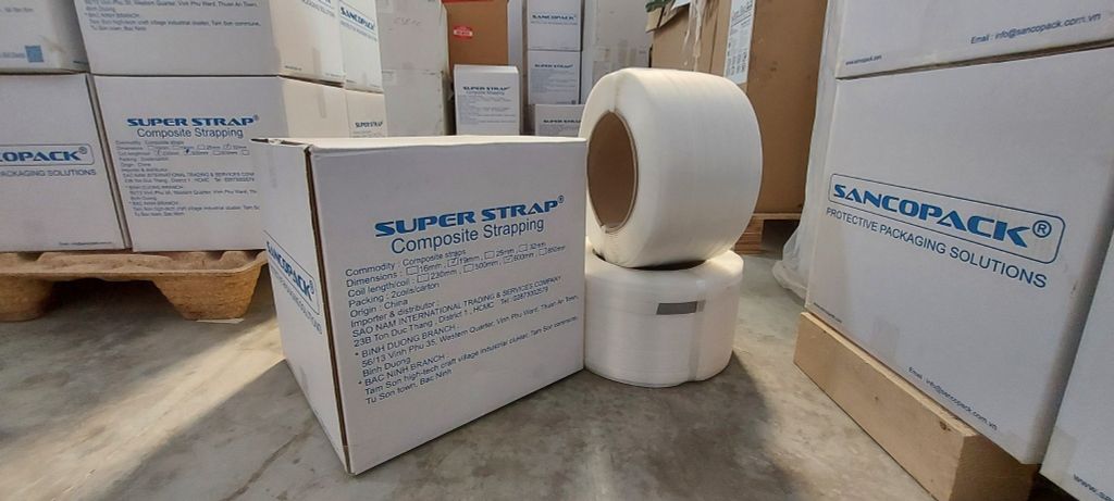 Dây Đai Composite Super Strap Chịu Lực Cao An Toàn & Bền Bỉ Cho Mọi Loại Hàng Hóa