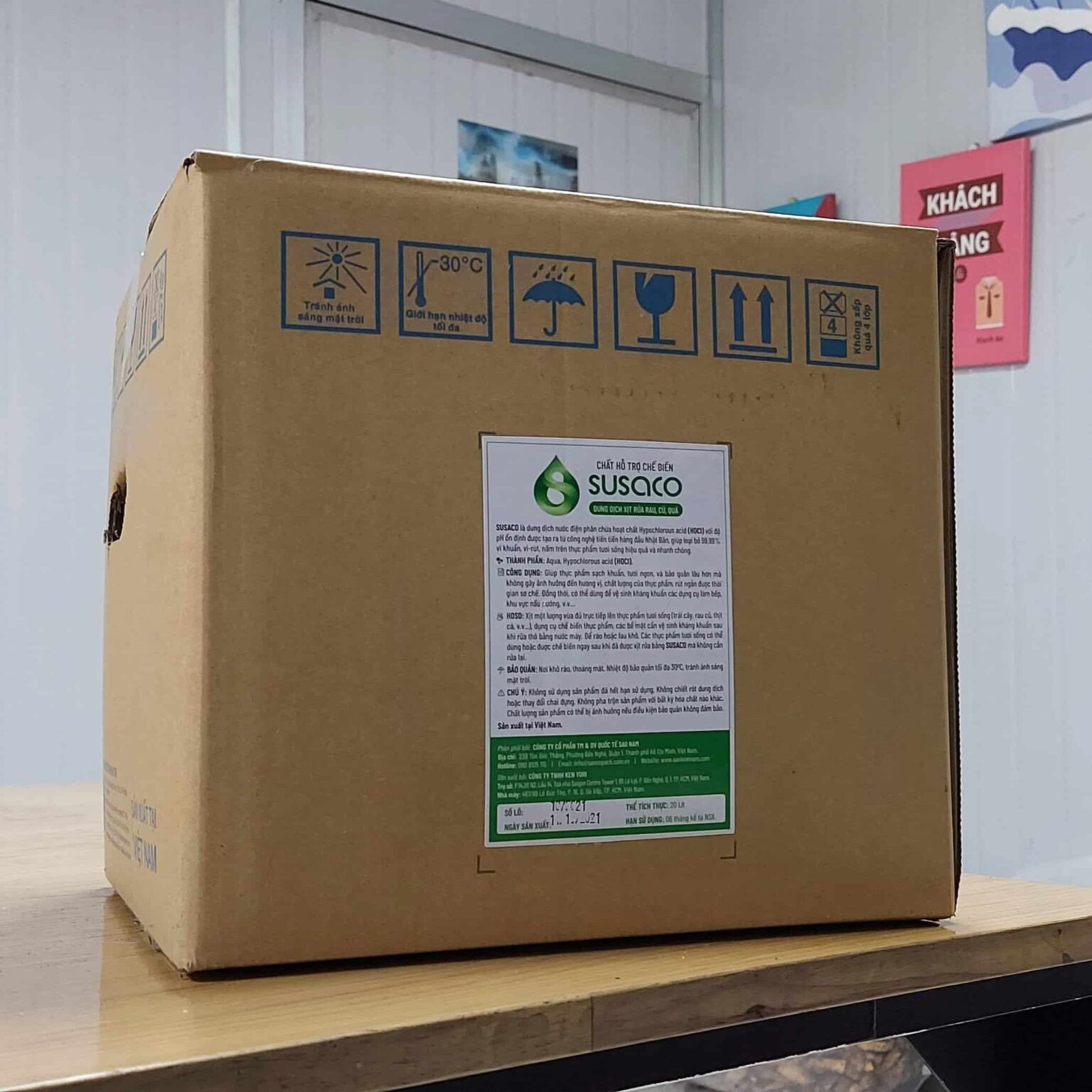 Dung Dịch HOCl Bảo Quản Trái Cây Và Thực Phẩm