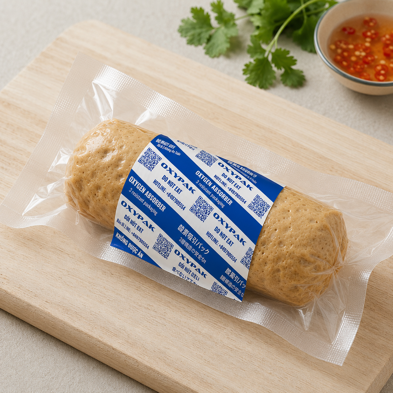 Bảo Quản Chả Chay, Ruốc Chay Hiệu Quả Bằng Gói Hút Oxy