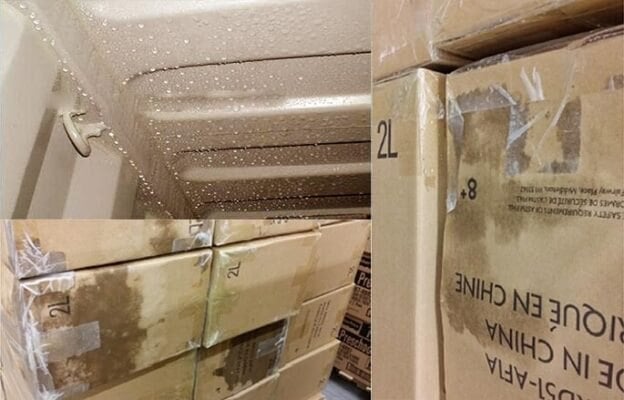 Độ Ẩm Trong Container Ảnh Hưởng Thế Nào Đến Phụ Tùng Kim Loại?