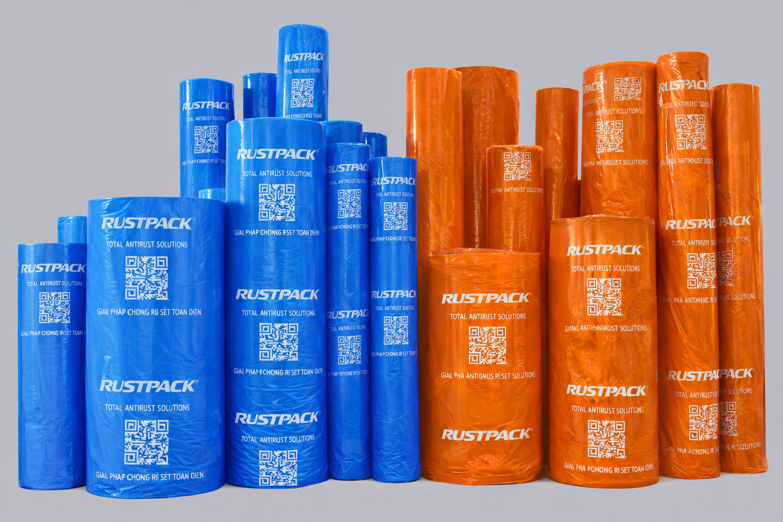 Quy Trình Đóng Gói BESS Chống Ăn Mòn Với Màng VCI Rustpack