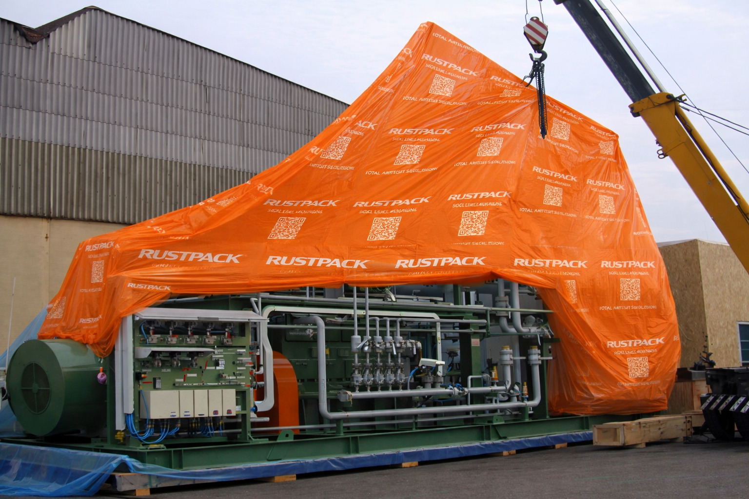 Túi Trùm VCI Sancopack Kết Hợp Công Nghệ Rustpack: Bảo Vệ BESS Đạt Chuẩn UN38.3