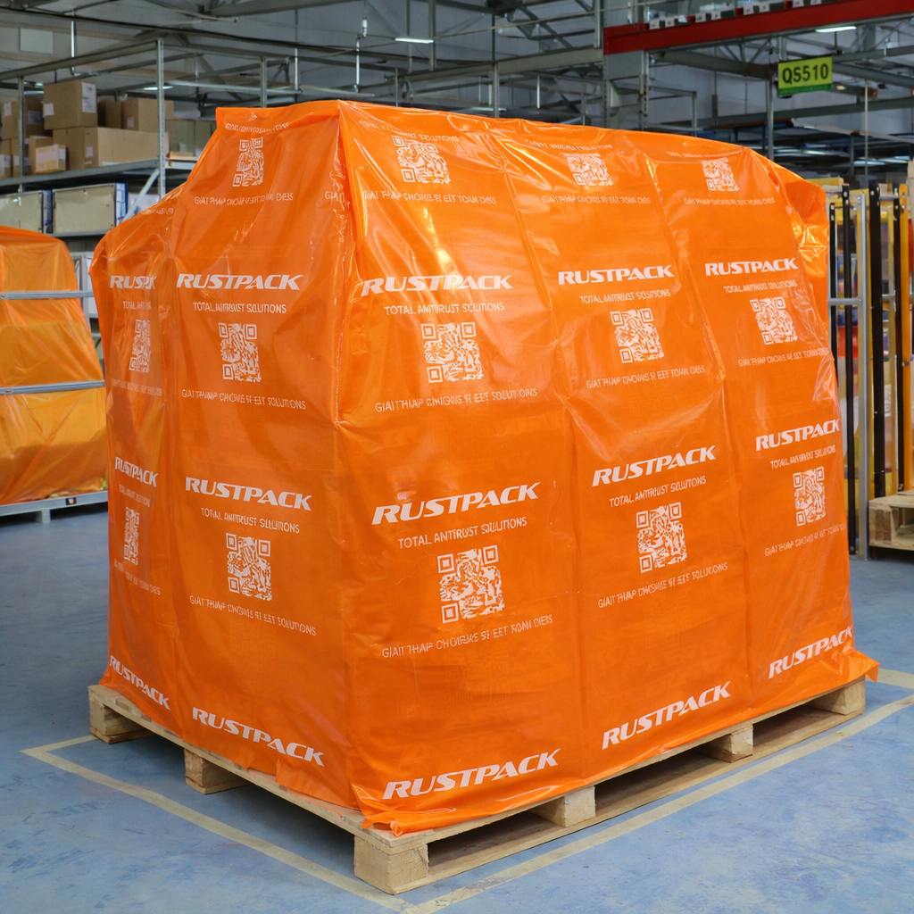 Màng VCI Rustpack Công Nghệ Hàn Quốc – Giải Pháp Chống Rỉ Sét Kim Loại Hiệu Quả