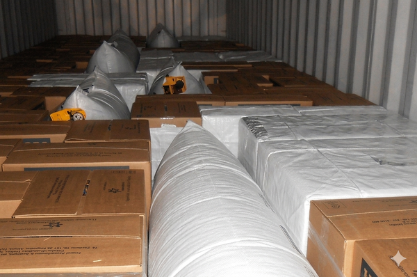 Túi Khí Chèn Container 47x47 Inch Giải Pháp Chèn Lót Pallet Tiêu Chuẩn