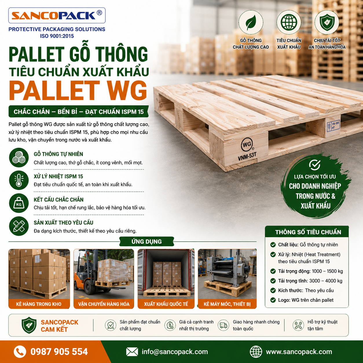 Pallet Walk Global Cho Hàng Việt Nam Xuất Khẩu Sang Mỹ