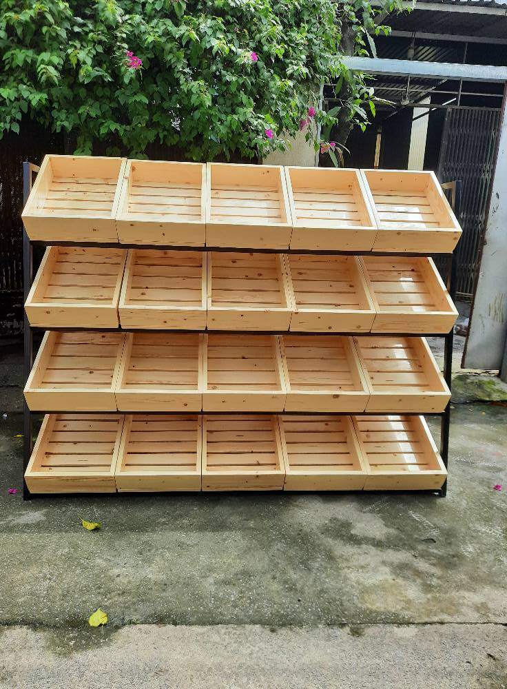 Thùng Gỗ Đựng Rau Củ Trái Cây Nên Chọn Loại Nào