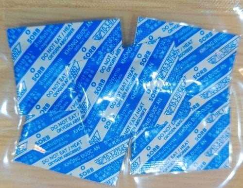 Gói Hút Oxy O-Sorb 50cc Đạt Chuẩn USFDA & DMF Cho Dược Phẩm
