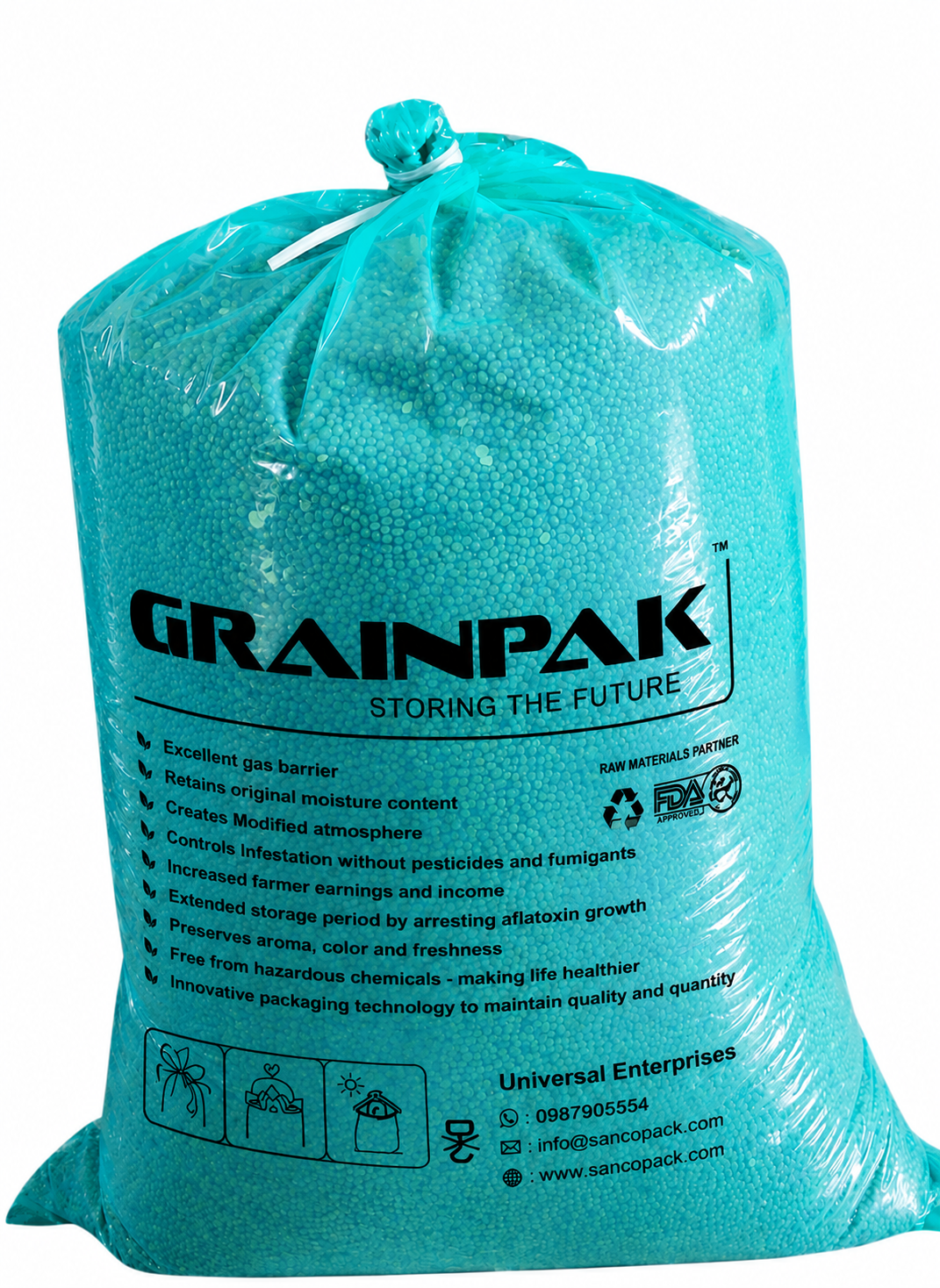 Grain Pak Công Nghệ Bảo Quản Ngũ Cốc Theo Phương Pháp Yếm Khí