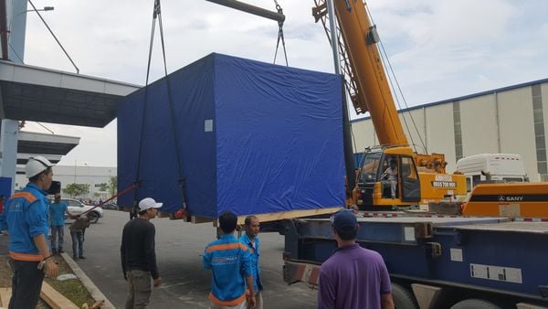 dịch vụ đóng thùng gỗ, kiện gỗ tại KCX Tân Thuận