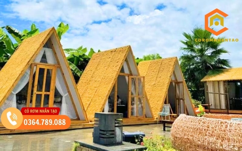 Cỏ rơm nhân tạo