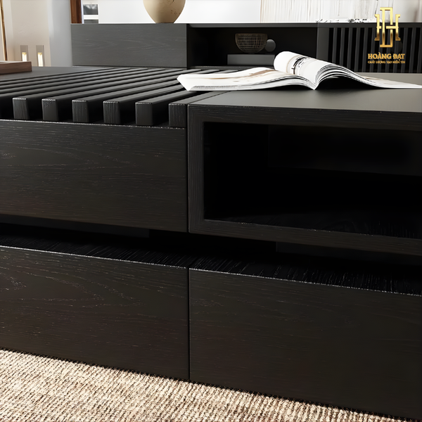 Bộ bàn gỗ công nghiệp cao cấp Hoàng Đạt - BBG005