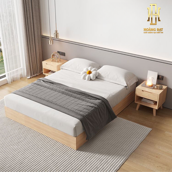 Giường ngủ thông minh gỗ công nghiệp Hoàng Đạt - GN012