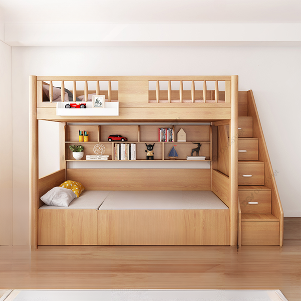 Giường tầng gỗ tự nhiên