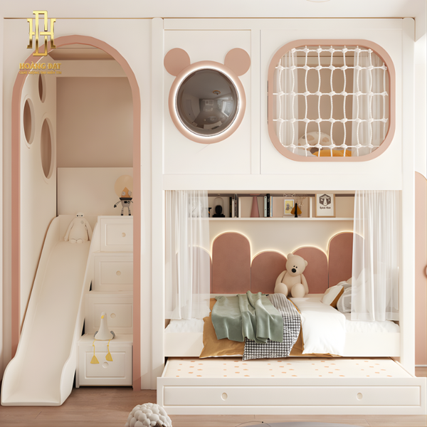 Giường tầng thông minh Hoàng Đạt GT018