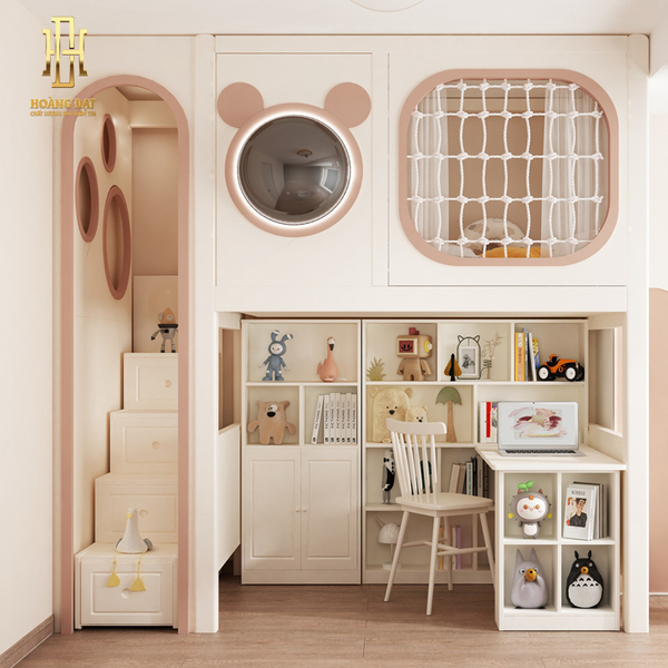 Giường tầng thông minh Hoàng Đạt GT018