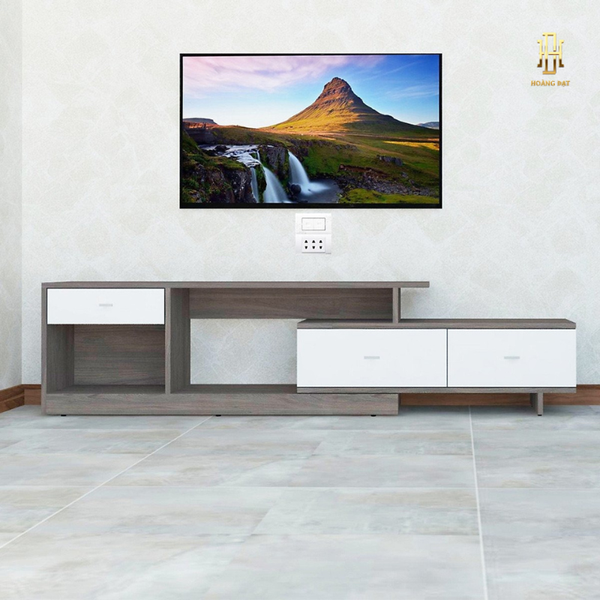 Kệ tivi gỗ công nghiệp cao cấp Hoàng Đạt - TV006