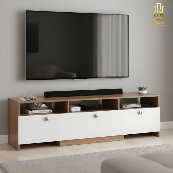 Kệ tivi gỗ công nghiệp cao cấp Hoàng Đạt - TB014