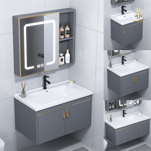 Tủ Lavabo Nhà Tắm Nhựa PVC - LVB004