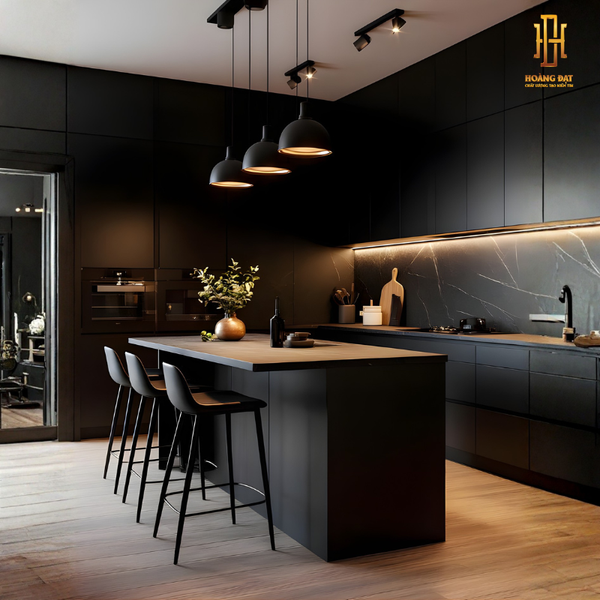 Tủ bếp nhựa cao cấp Hoàng Đạt - TBN020