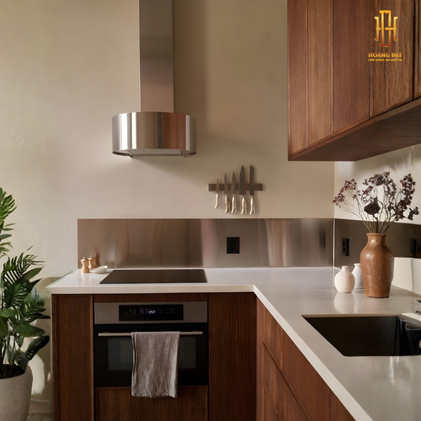 Tủ bếp nhựa cao cấp Hoàng Đạt - TBN021