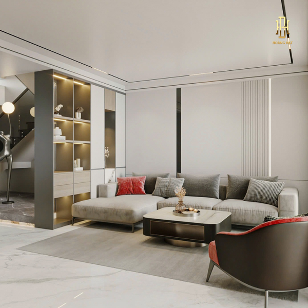 Thiết kế nội thất biệt thự Hoàng Đạt - TKBT005