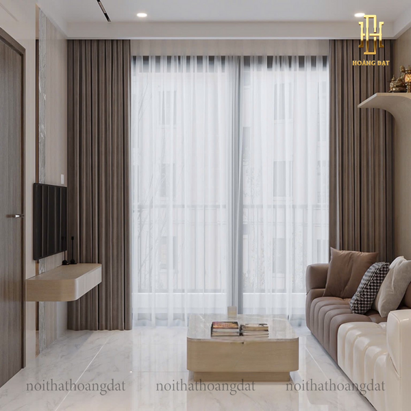 Thiết kế nội thất chung cư Hoàng Đạt - TKCC004