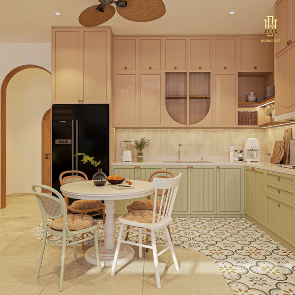 Thiết kế nội thất nhà phố Hoàng Đạt – TKNP005