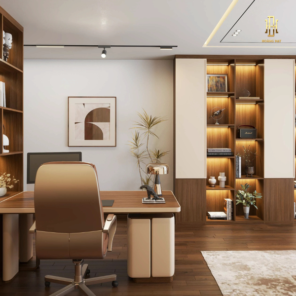 Thiết kế nội thất văn phòng Hoàng Đạt - TKVP004