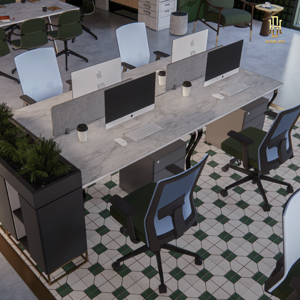 Thiết kế nội thất văn phòng Hoàng Đạt - TKVP006