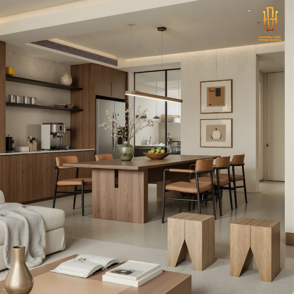 Thiết kế nội thất biệt thự Hoàng Đạt - TKBT007