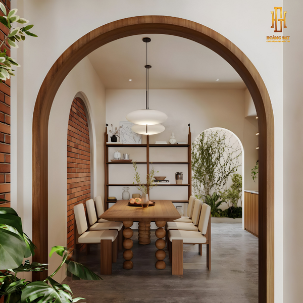 Thiết kế nội thất nhà phố Hoàng Đạt - TKNP007