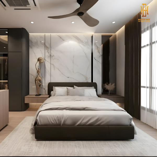 Thiết kế nội thất nhà phố Hoàng Đạt - TKNP009