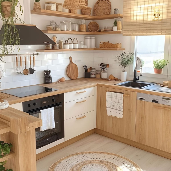 Nên chọn tủ bếp chữ I, chữ L hay chữ U cho không gian nhà mình?