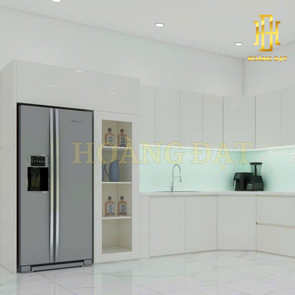 Tủ bếp nhựa cao cấp Hoàng Đạt - TBN013