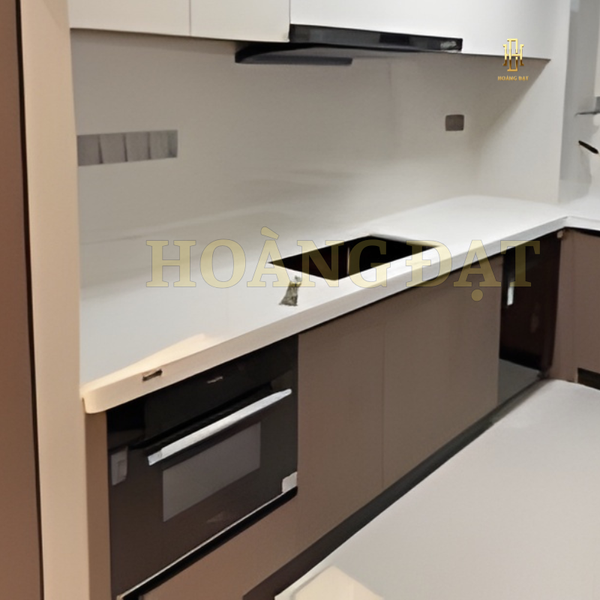 Tủ bếp nhựa cao cấp Hoàng Đạt - TBN016