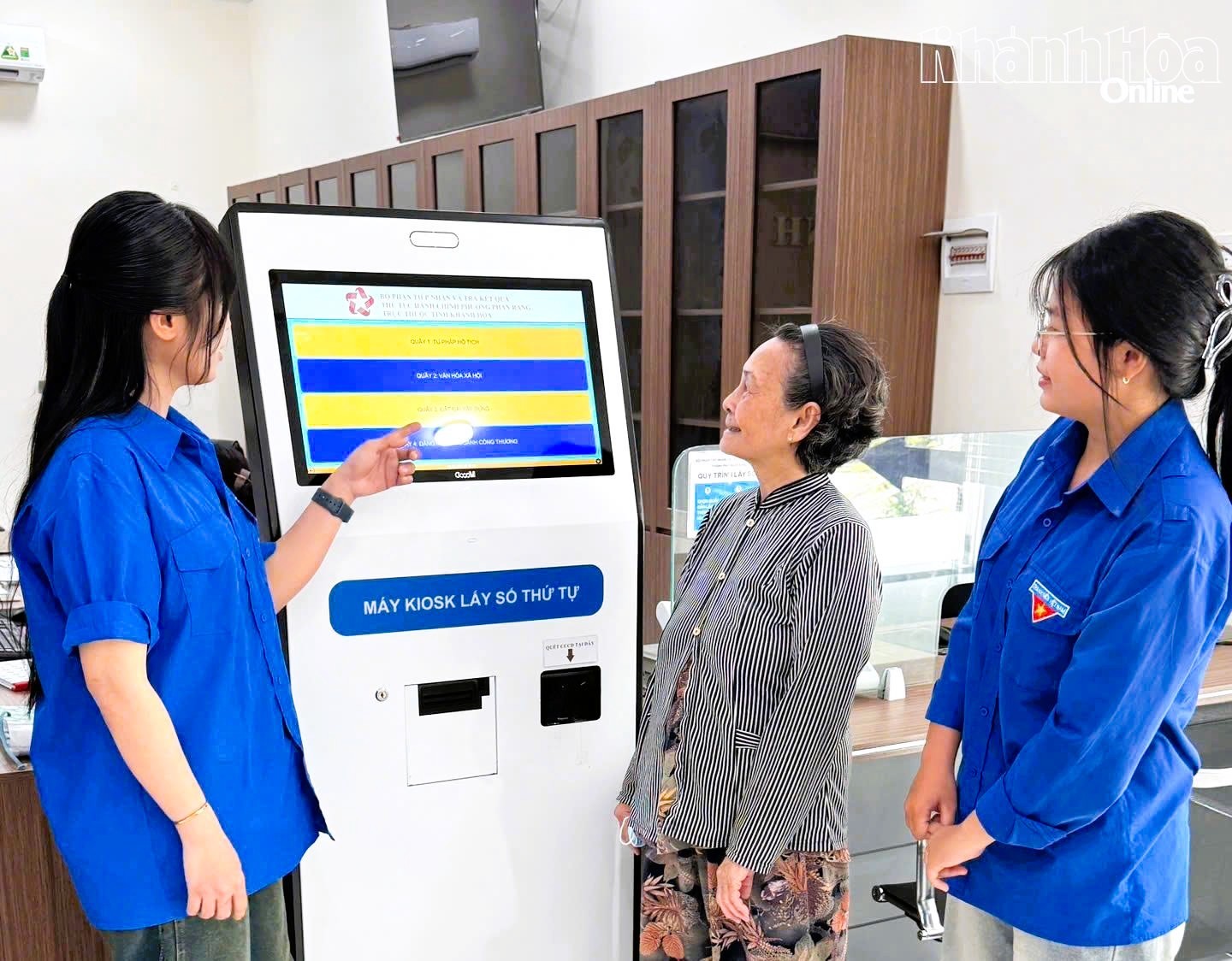TRIỂN KHAI HỆ THỐNG LẤY SỐ TẠI PHAN RANG KHÁNH HÒA