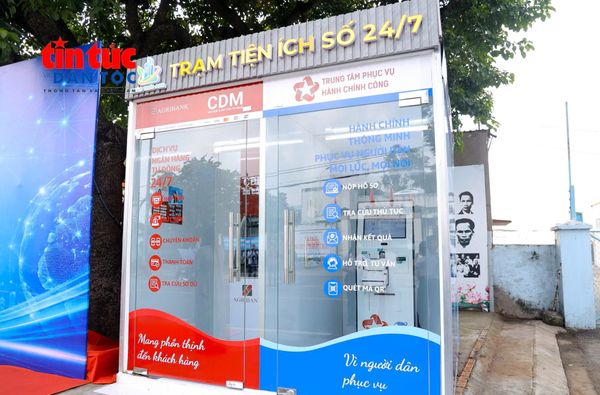 Kiosk Hành Chính Công GoodM! Tại Trạm Tiện Ích Số Xã Xuân Thới Sơn